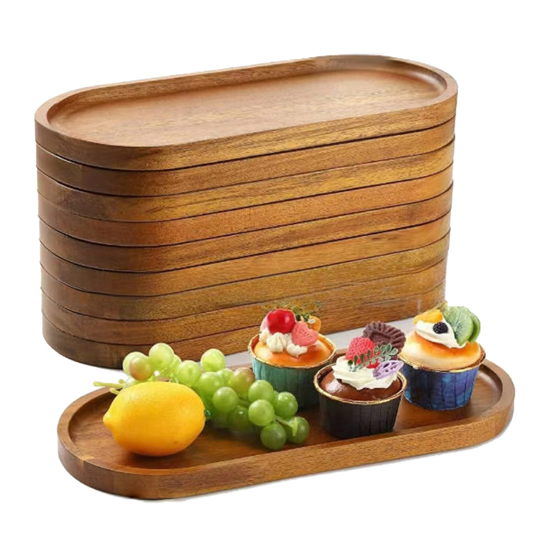 NEW Tableware Solid Wood Round - Cake Board Round recension och pris