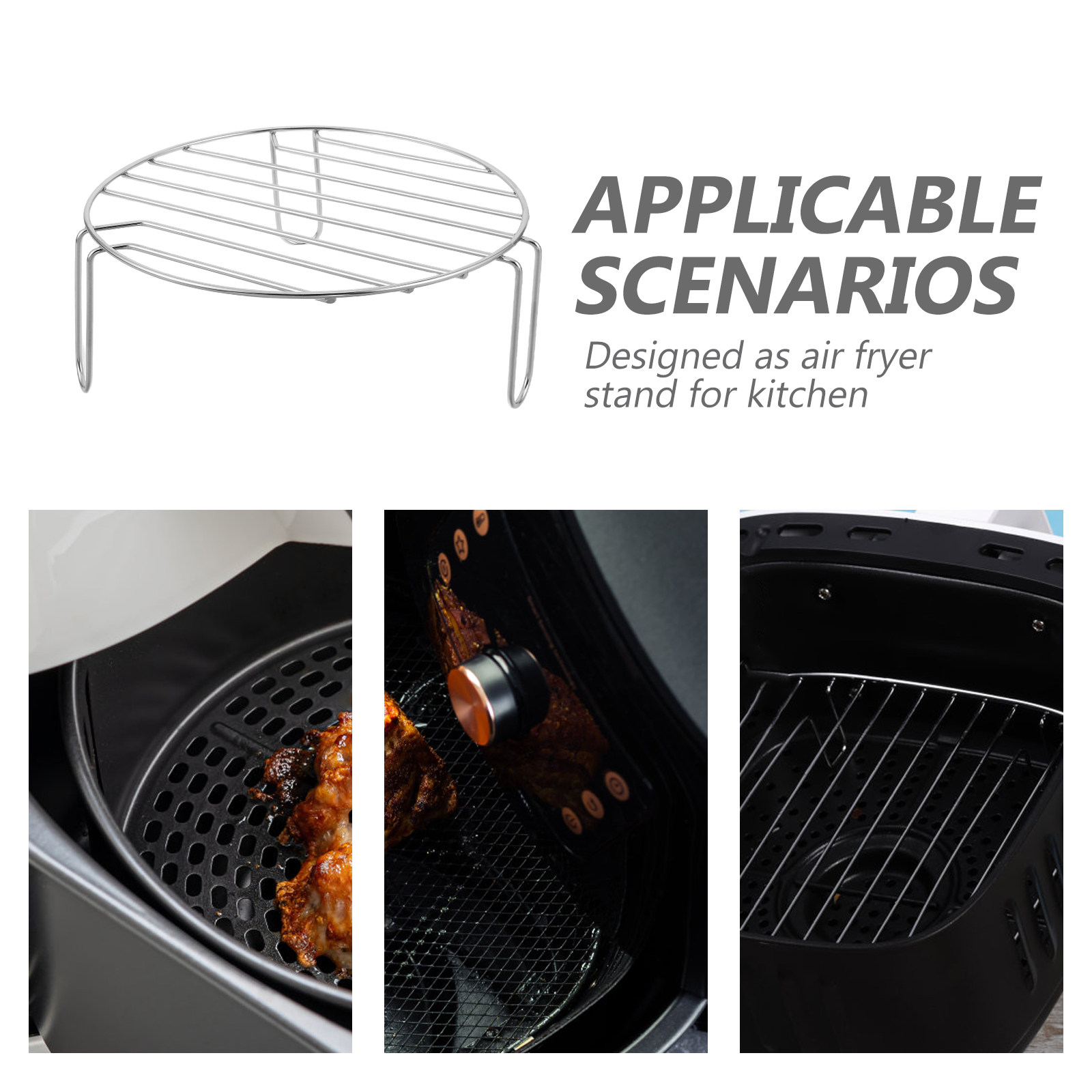 Round Air Fryer Rack 8 Inch St - Kitchen Baking Rack recension och pris