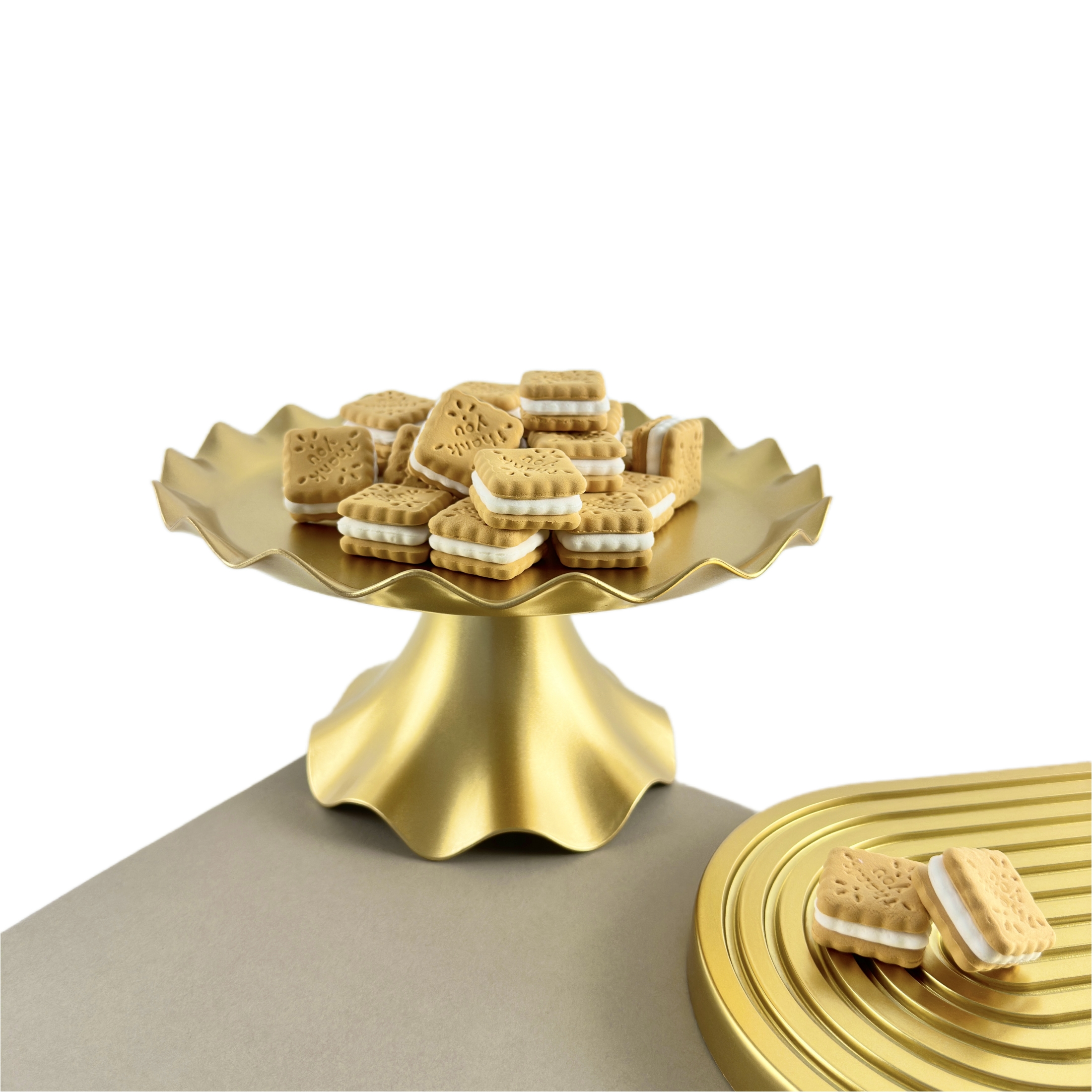 Colorful Round Cake Stand Cake - Cake Board Round recension och pris