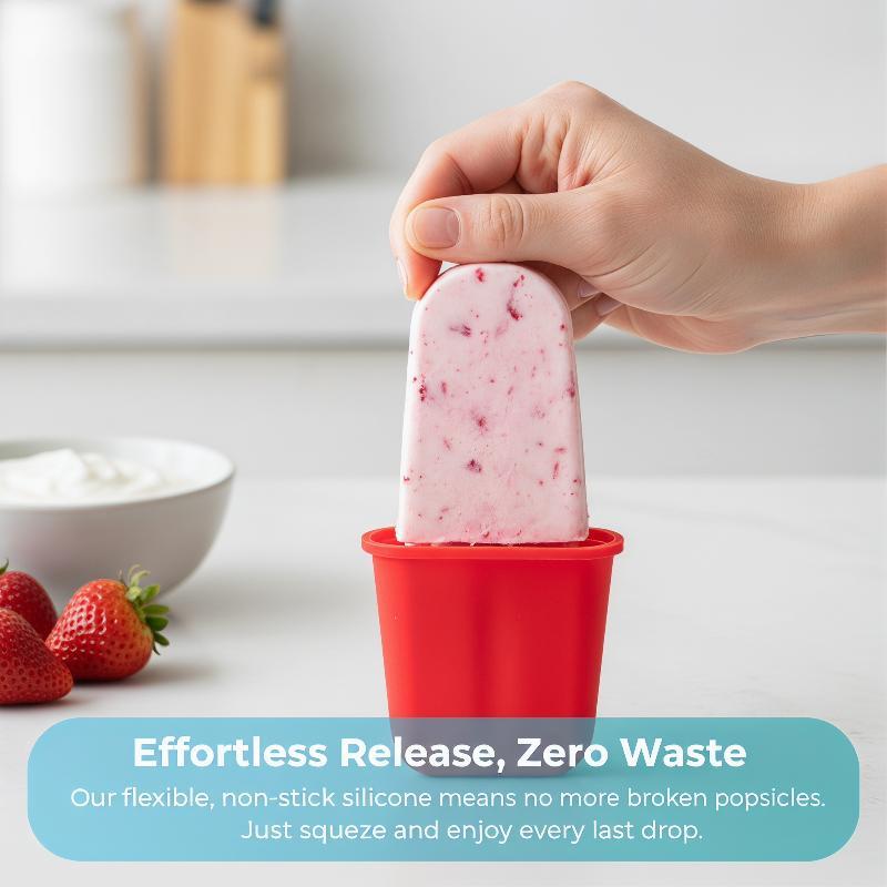 Reusable Silicone Popsicle Mol - Silicone Cake Mold recension och pris