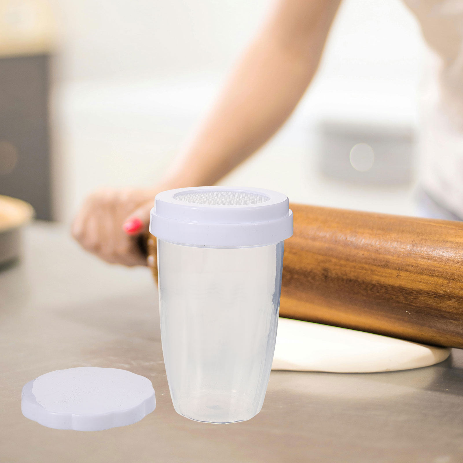 Powder Shaker Duster Fine Mesh - Baking Powder Kitchen recension och pris