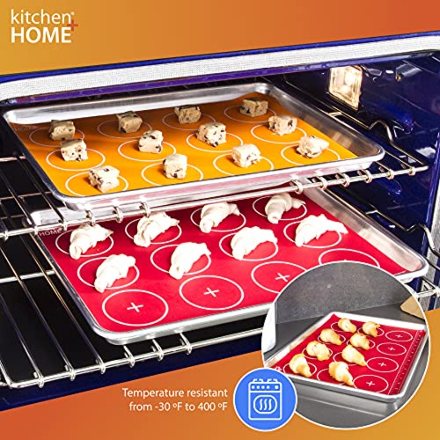 Kitchen + Home Silicone Baking - Kitchen Grade Baking Sheet recension och pris