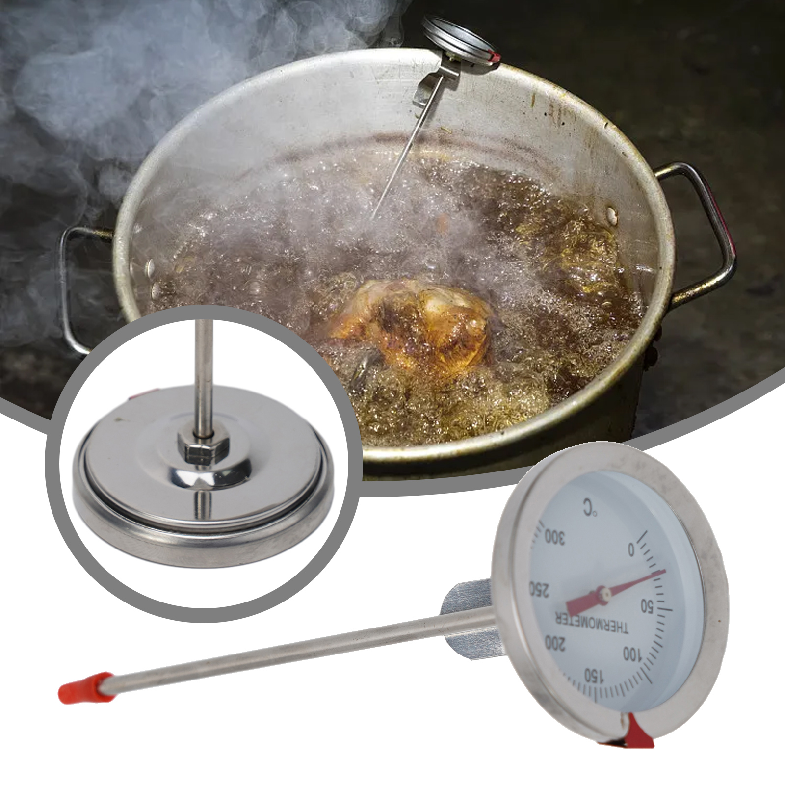 Stainless Steel Probe Thermome - Kitchen Baking Utensil recension och pris