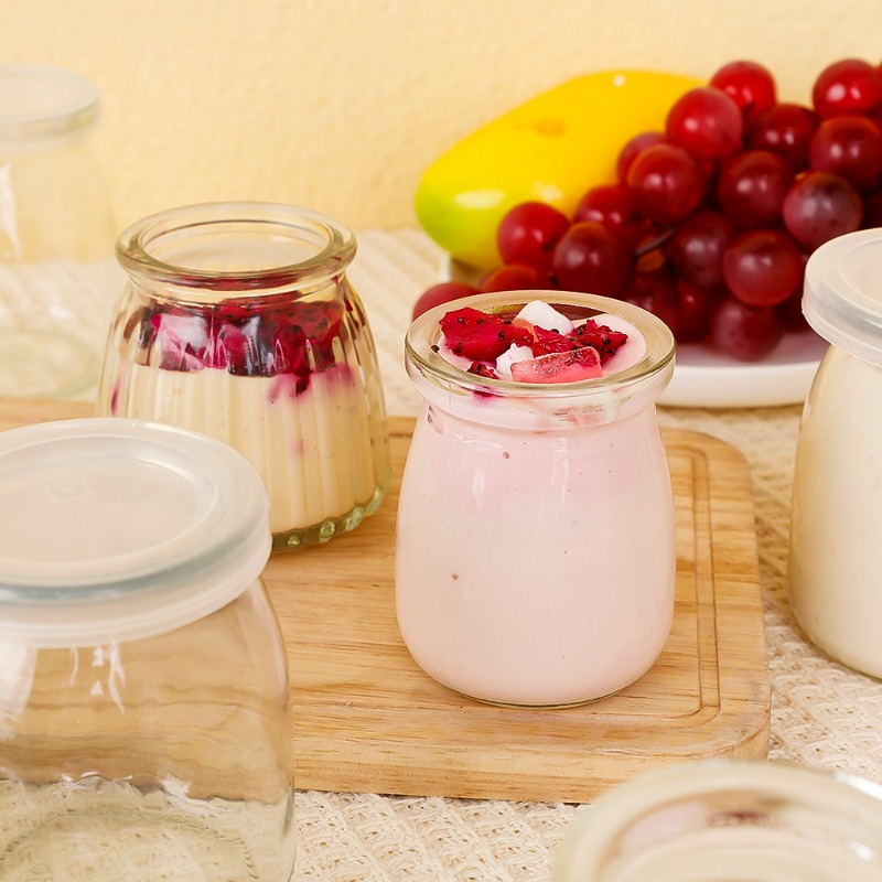 100/150/200ML Glass Yogurt Jar - Kitchen Baking Containers recension och pris