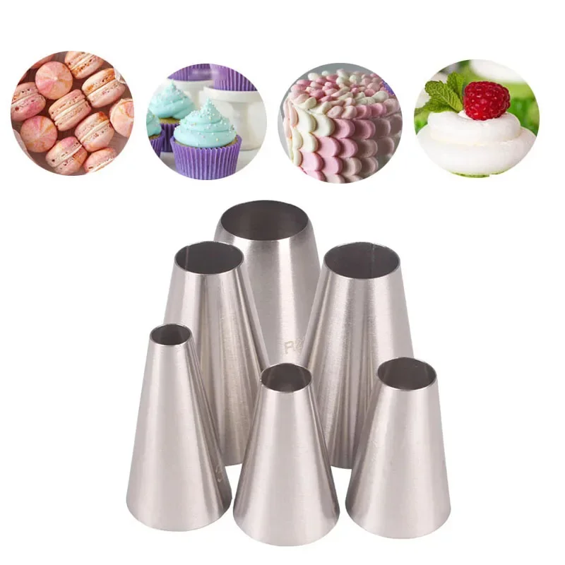 Round Mouth Pastry Nozzles Sta - Kitchen And Baking Equipment recension och pris