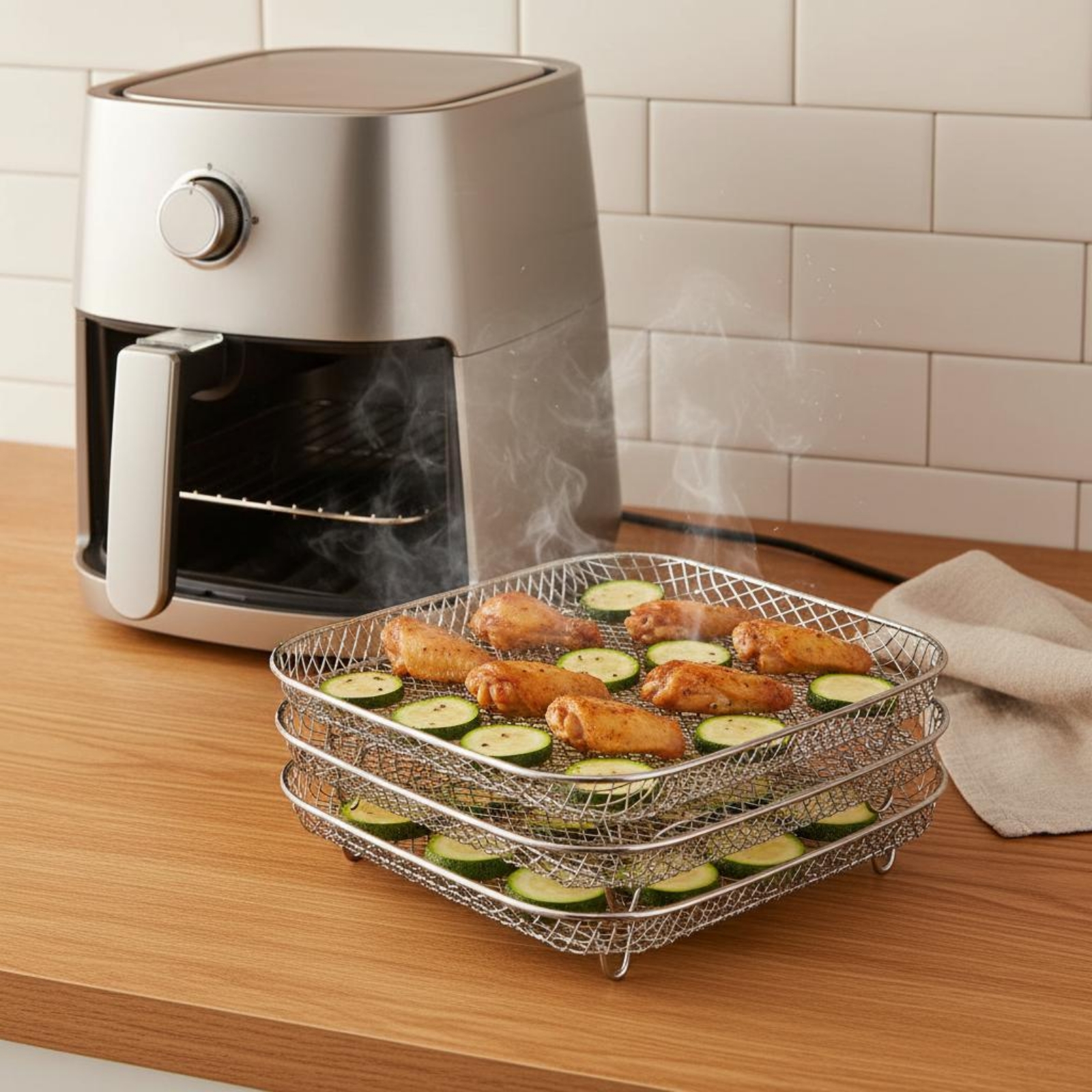 Air Fryer Rack Heat Resistant  - Kitchen Baking Rack recension och pris