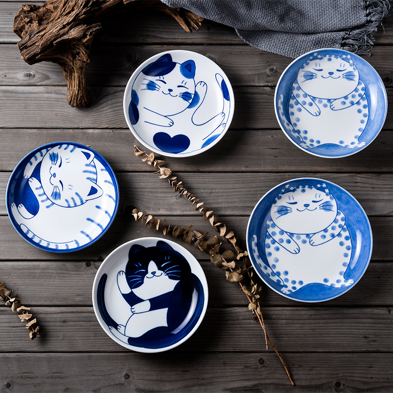 1/4pcs Ceramic Dessert Sauce D - Cake Board Round recension och pris