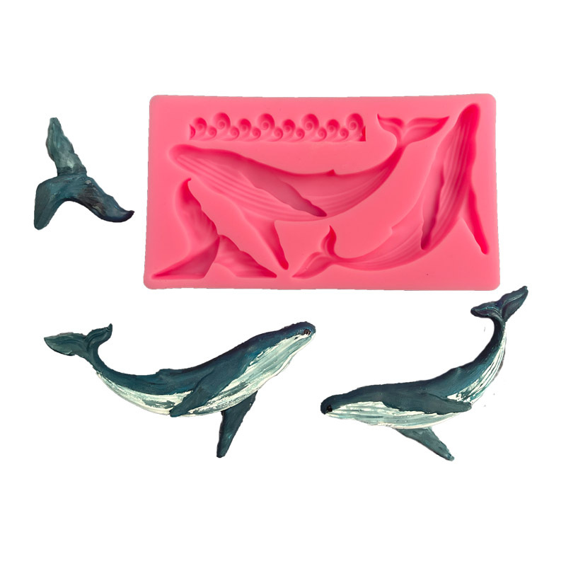 DIY Whale Silicone Mold Ocean  - Kitchen Baking Gadgets recension och pris