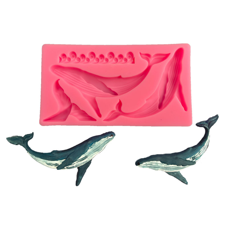 DIY Whale Silicone Mold Ocean  - Kitchen Baking Gadgets recension och pris