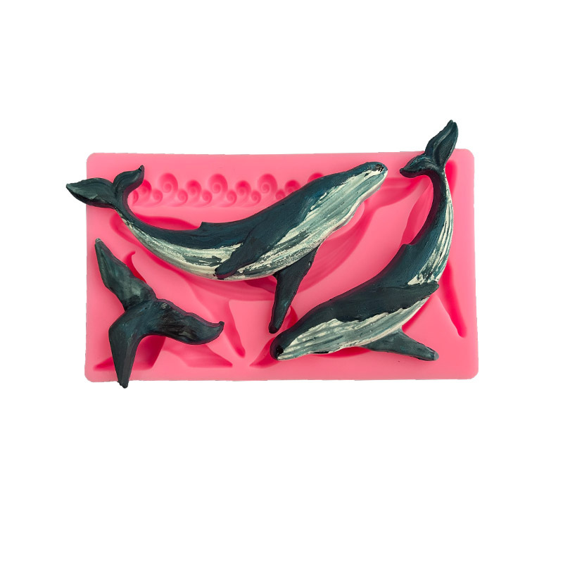 DIY Whale Silicone Mold Ocean  - Kitchen Baking Gadgets recension och pris