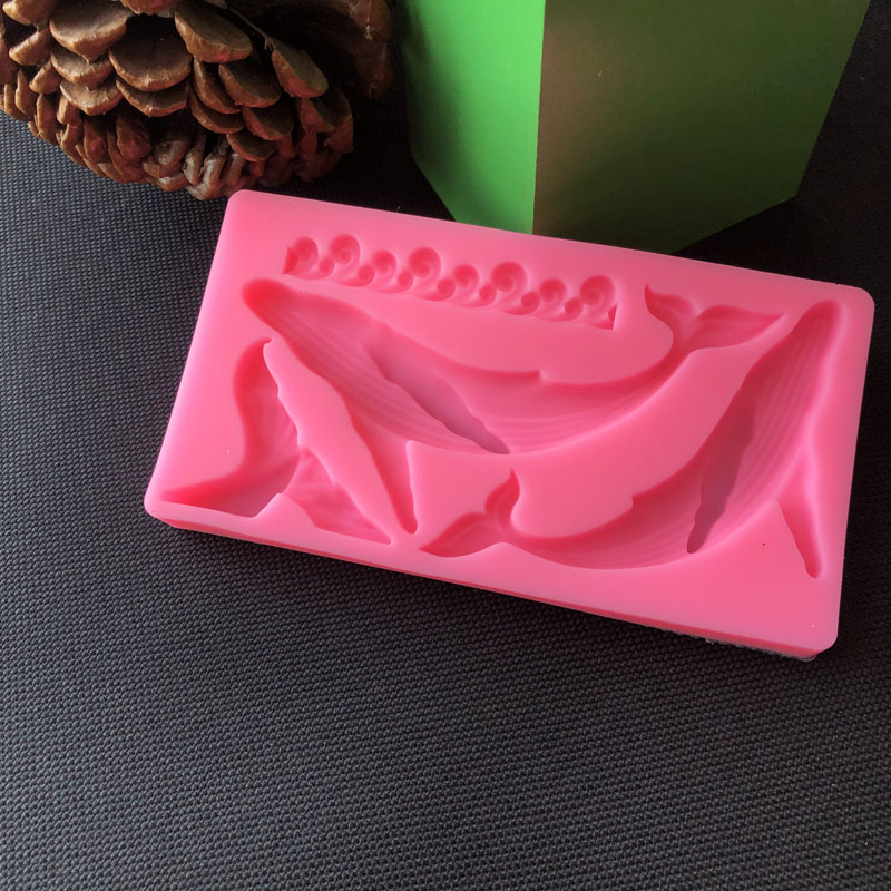 DIY Whale Silicone Mold Ocean  - Kitchen Baking Gadgets recension och pris
