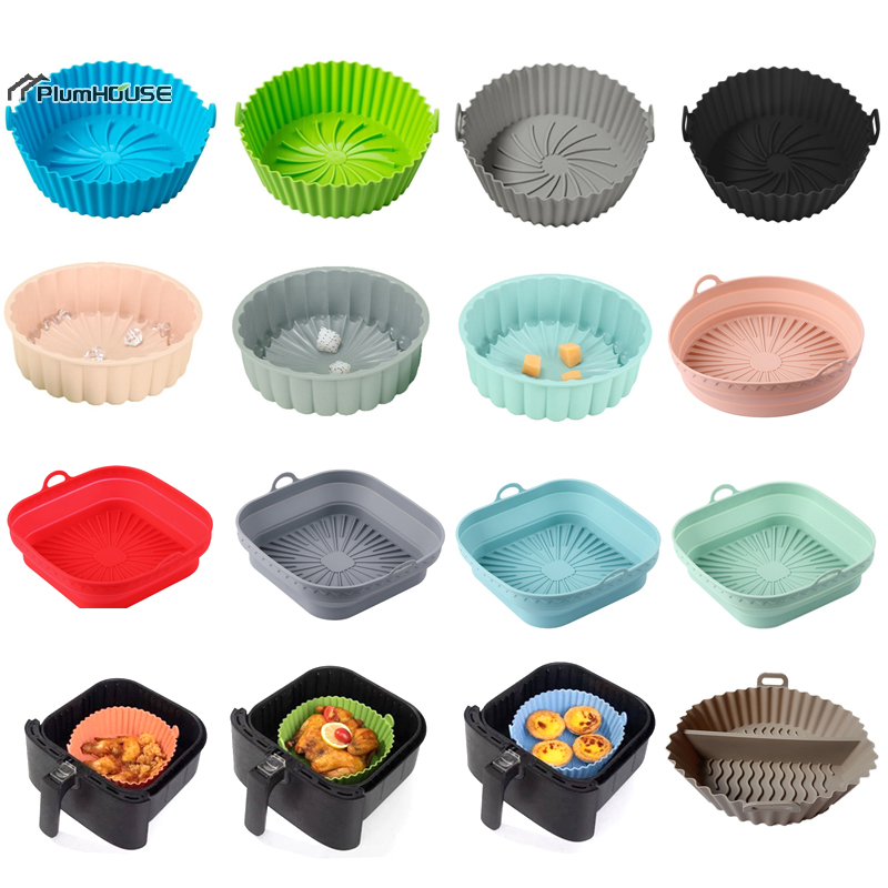 1Pcs Silicone Air Fryer Oven B - Kitchen And Baking Equipment recension och pris