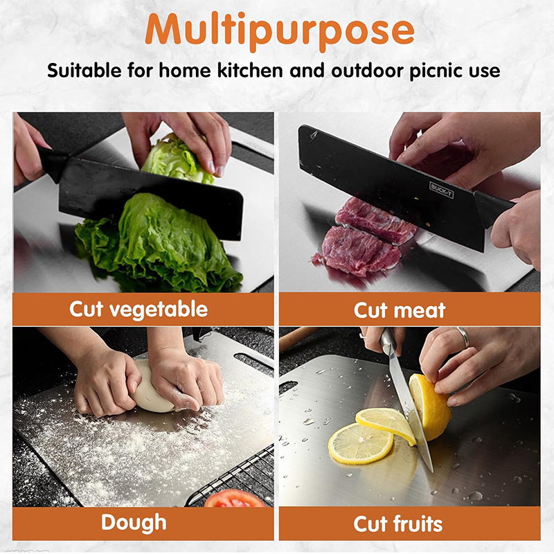 1pc Stainless Steel Cutting Bo - Kitchen Baking Utensil recension och pris