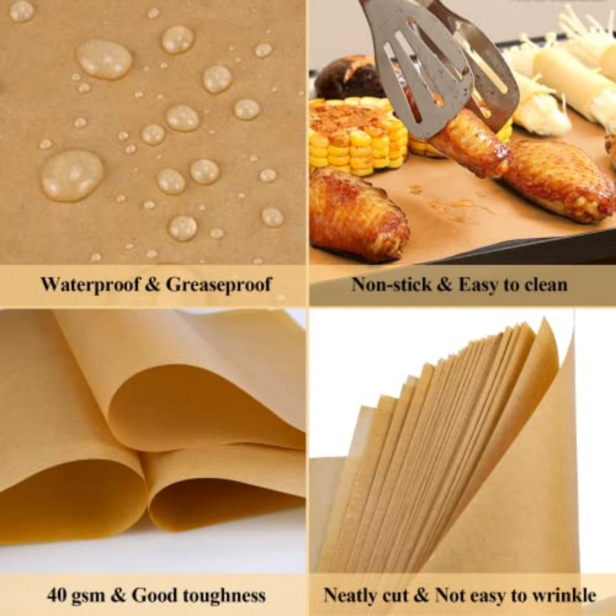 100PCS Unbleached Parchment Pa - Kitchen Baking Gadgets recension och pris