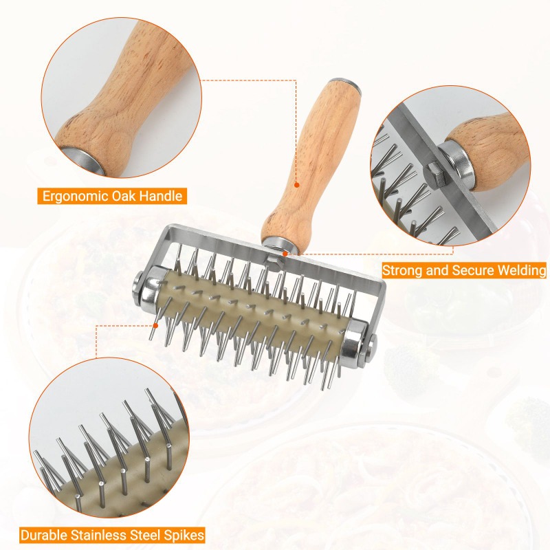 Stainless Steel Pizza Docker,  - Kitchen And Baking Equipment recension och pris