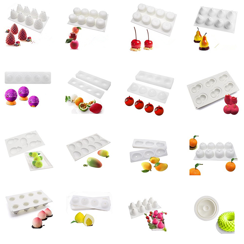 Food-Grade Silicone Fruit Seri - Silicone Cake Mold recension och pris