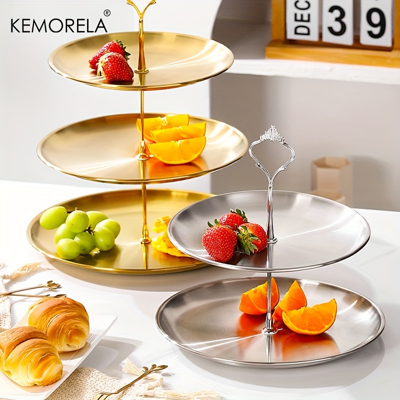 2/3 Layer Stainless Steel Cake - Cake Board Round recension och pris
