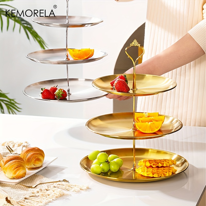 2/3 Layer Stainless Steel Cake - Cake Board Round recension och pris
