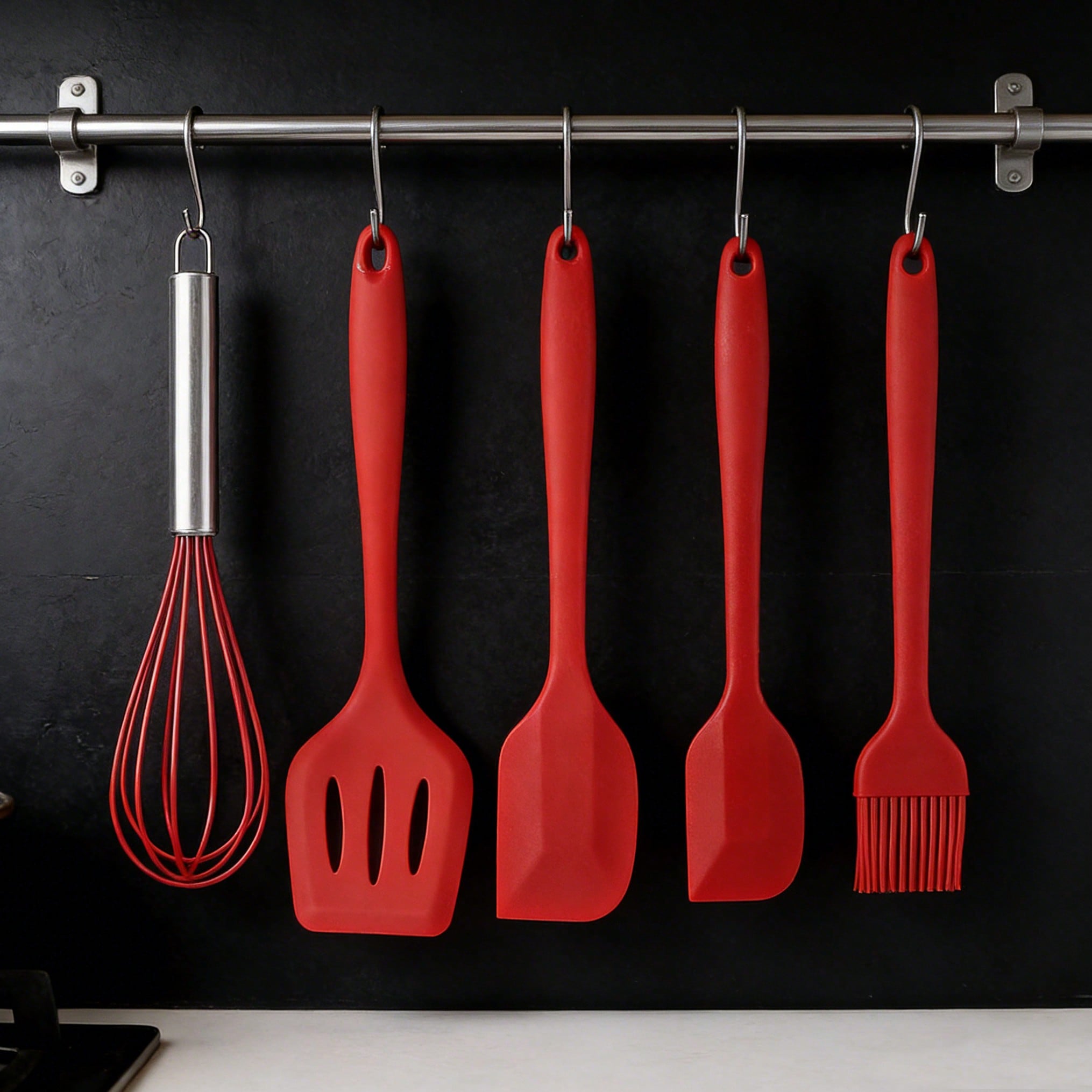 Silicone Cooking Utensils Set, - Kitchen Baking Gadgets recension och pris