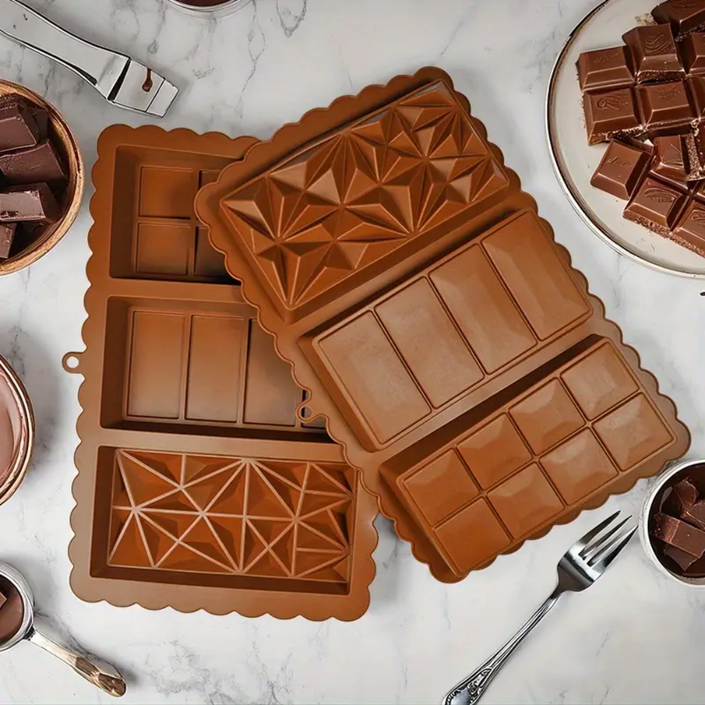 Silicone chocolate bar molds,  - Silicone Cake Mold recension och pris