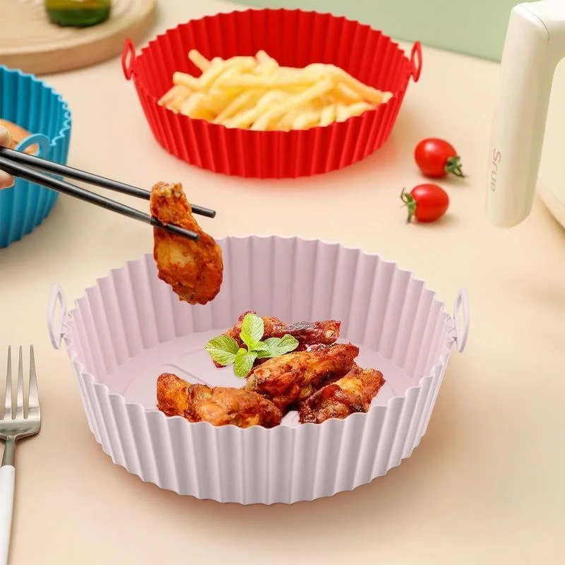Silicone Basket Pot Tray Airfr - Kitchen Baking Containers recension och pris
