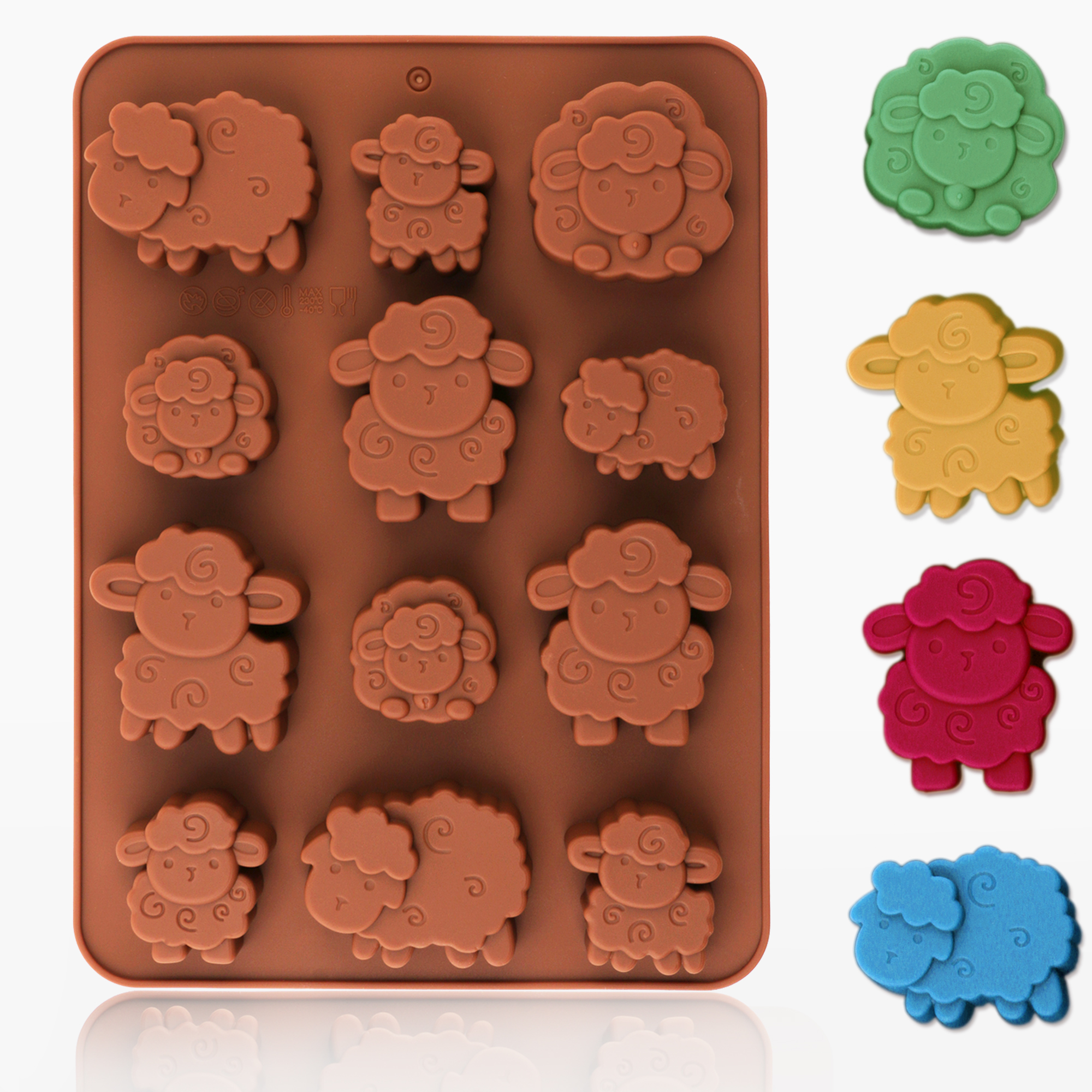 1pack silicone Eid lamb candy  - Silicone Cake Mold recension och pris