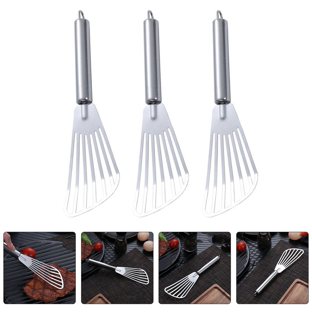 3pcs Stainless Steel Spatula F - Kitchen Baking Gadgets recension och pris