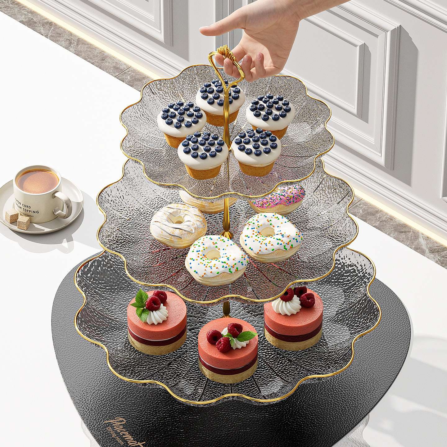 Light Luxury Fruit Plate, Mult - Cake Board Round recension och pris