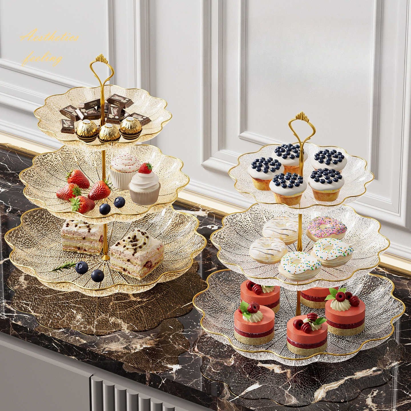Light Luxury Fruit Plate, Mult - Cake Board Round recension och pris