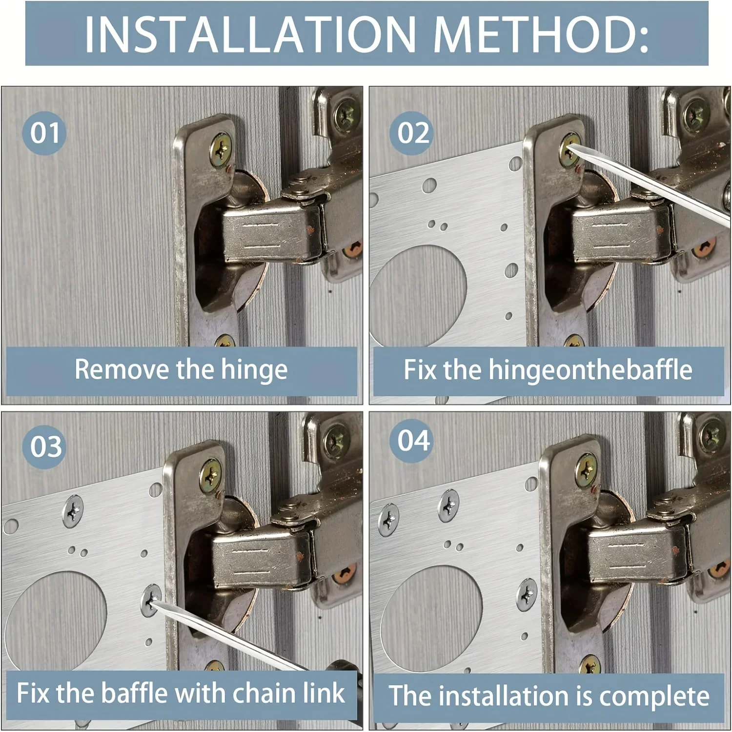 4-piece cabinet hinge repair p - Kitchen Baking Cabinet recension och pris