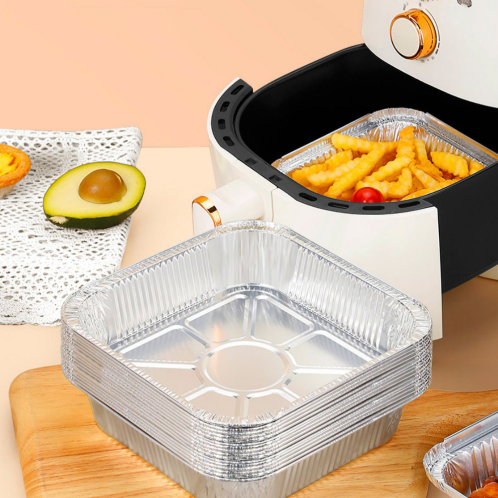20CM Air Fryer Aluminum Foil P - Kitchen Baking Containers recension och pris