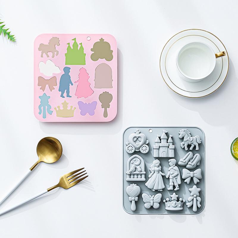 C 1pc new 12Cavity Prince,Prin - Silicone Cake Mold recension och pris