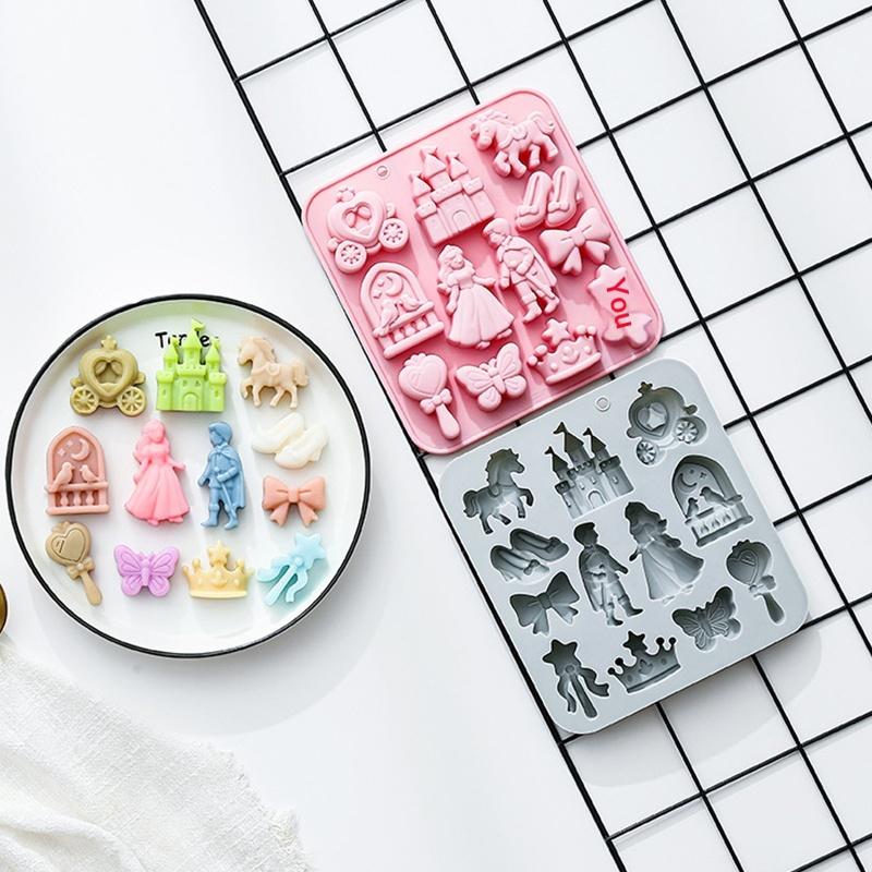C 1pc new 12Cavity Prince,Prin - Silicone Cake Mold recension och pris