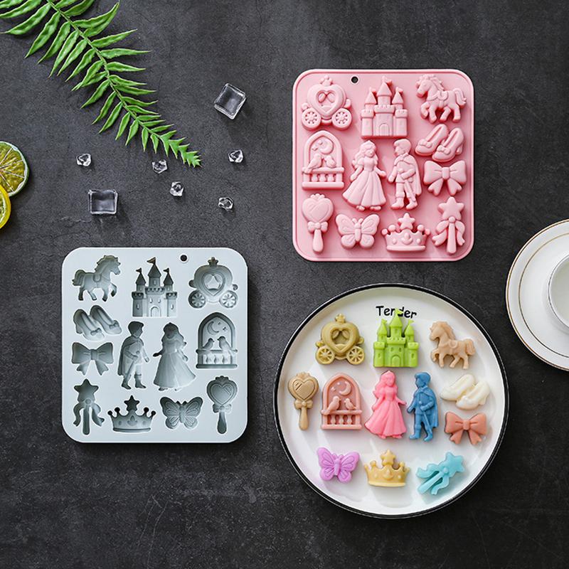 C 1pc new 12Cavity Prince,Prin - Silicone Cake Mold recension och pris