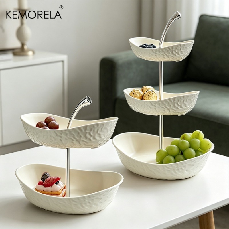 KEMORELA 2/3 Tier Plastic Frui - Kitchen Baking Rack recension och pris