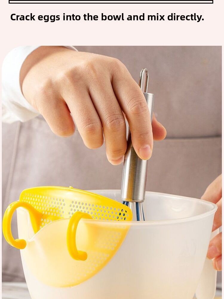 Kitchen Egg Liquid Filter Bowl - Kitchen Baking Utensil recension och pris